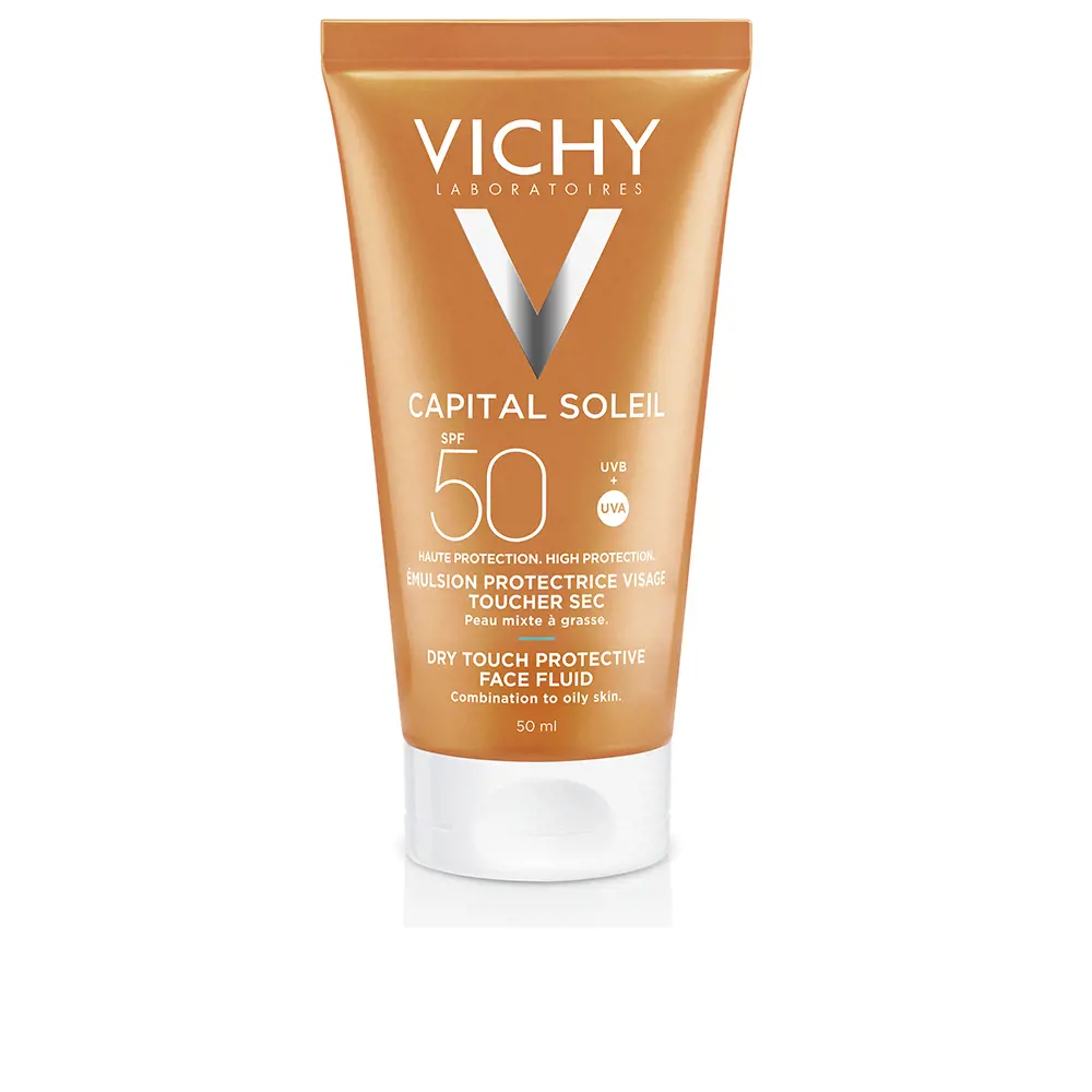 

Солнцезащитный крем Idéal Soleil Emulsion Anti-Brillance Toucher Sec Spf50 Vichy Laboratoires, 50 мл