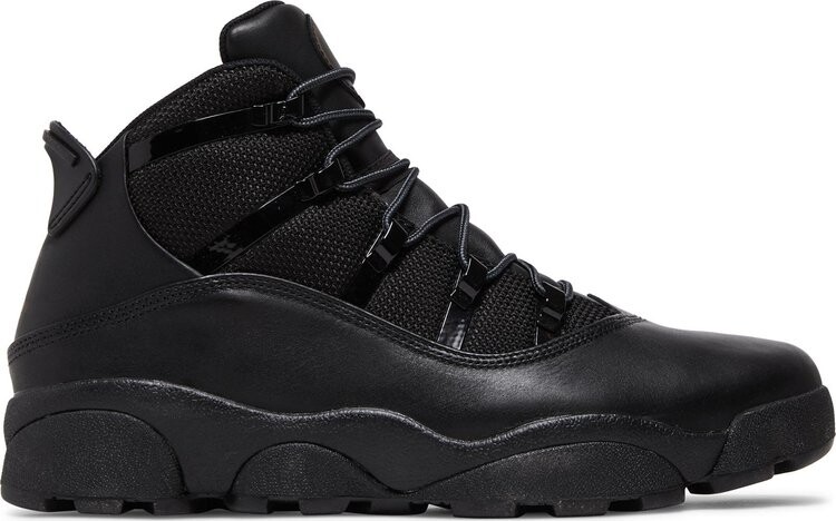 

Кроссовки Jordan Winterized 6 Rings 'Black' 2023, черный