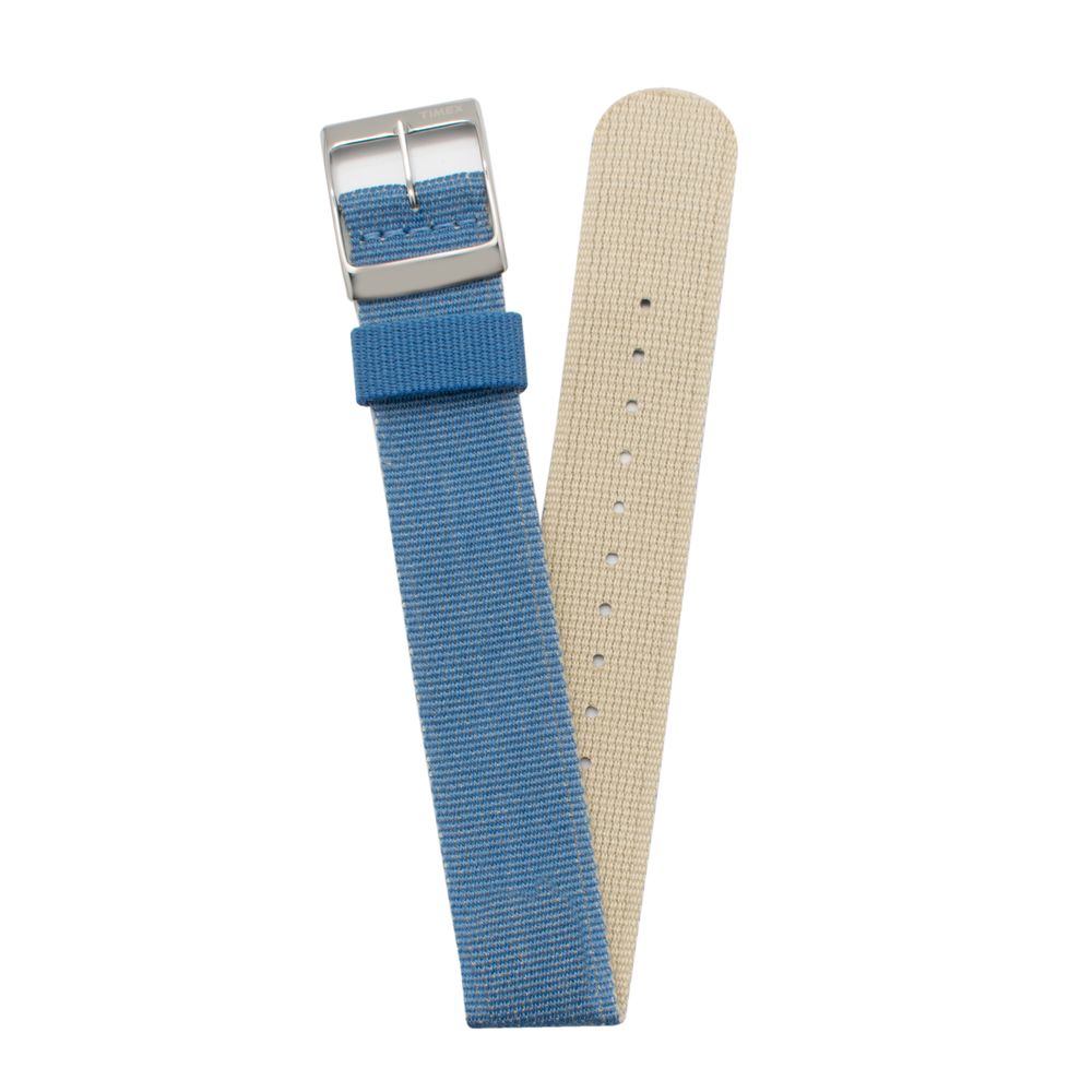 

Синие текстильные часы Timex