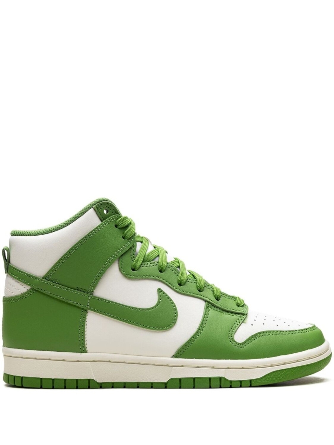 

Кроссовки Dunk High "Chlorophyll" Nike, зеленый