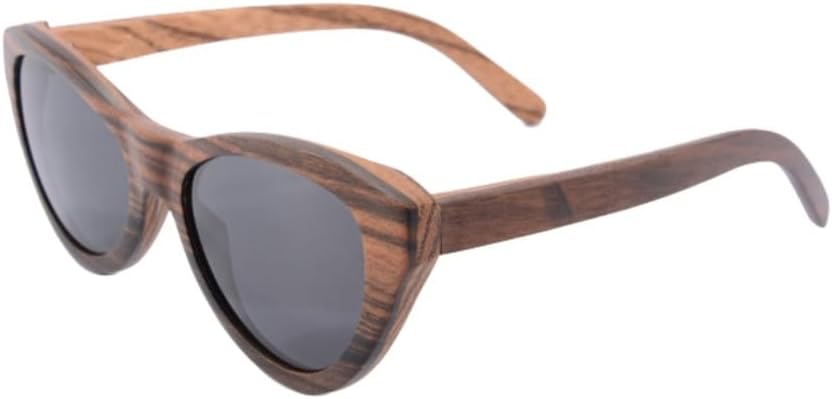 

Женские поляризованные солнцезащитные очки, винтажные деревянные солнцезащитные очки, мужские солнцезащитные очки «кошачий глаз», женские солнцезащитные очки UJNHGQ, C1