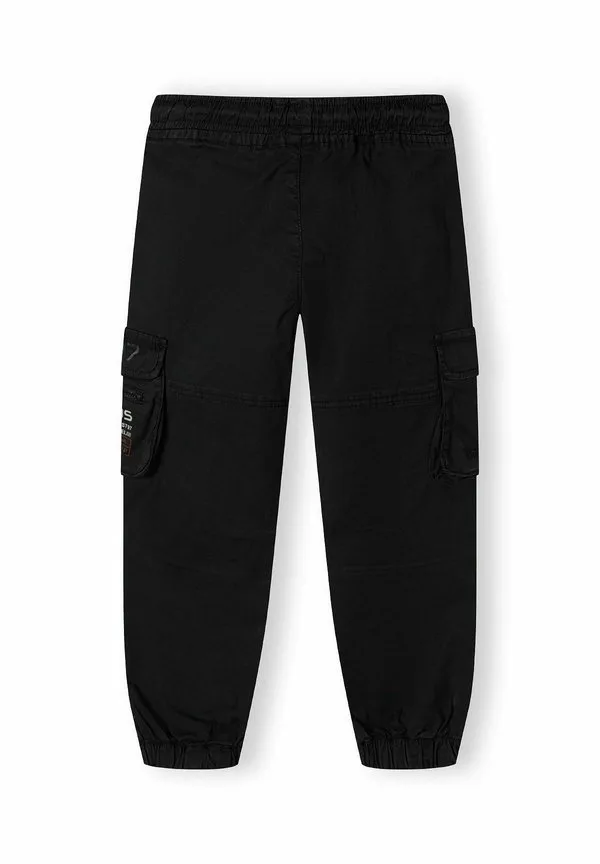 Практичные брюки-карго с эластичным поясом Minoti, Black — фото 3