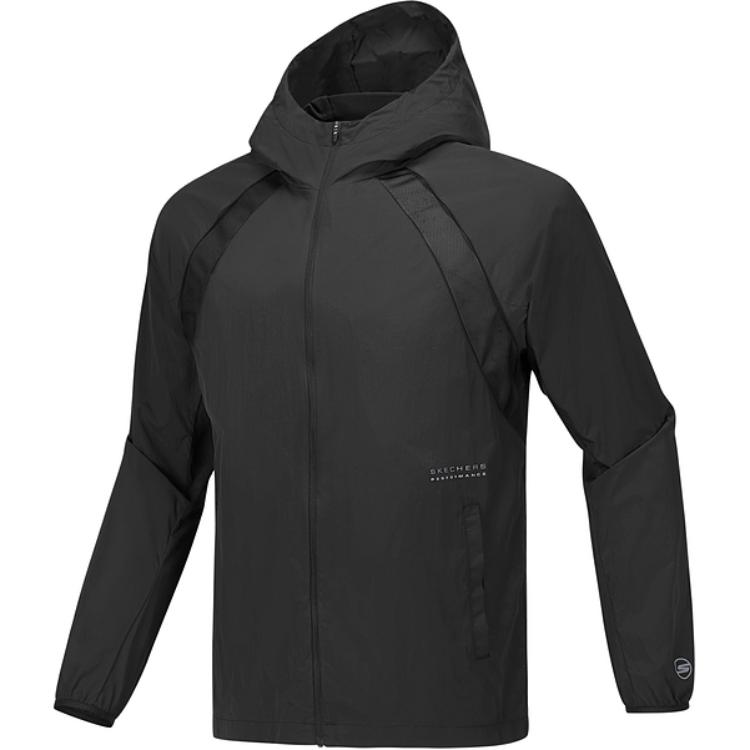 

Skechers Унисекс куртка Карбон Блэк, Carbon Black/0018