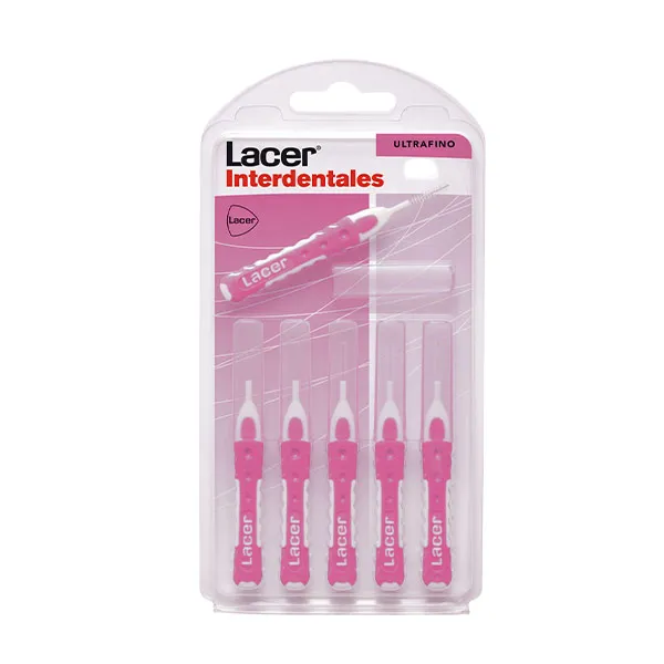 

Ультратонкие прямые цилиндрические щетки Interdentales Lacer, 6 UD