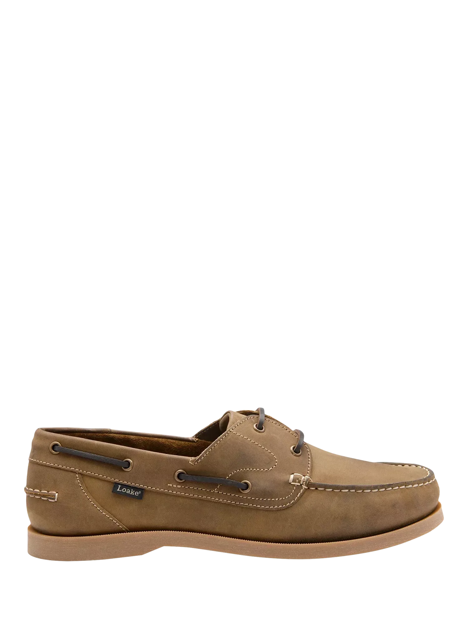 Кожаные лодочные туфли Padstow Loake