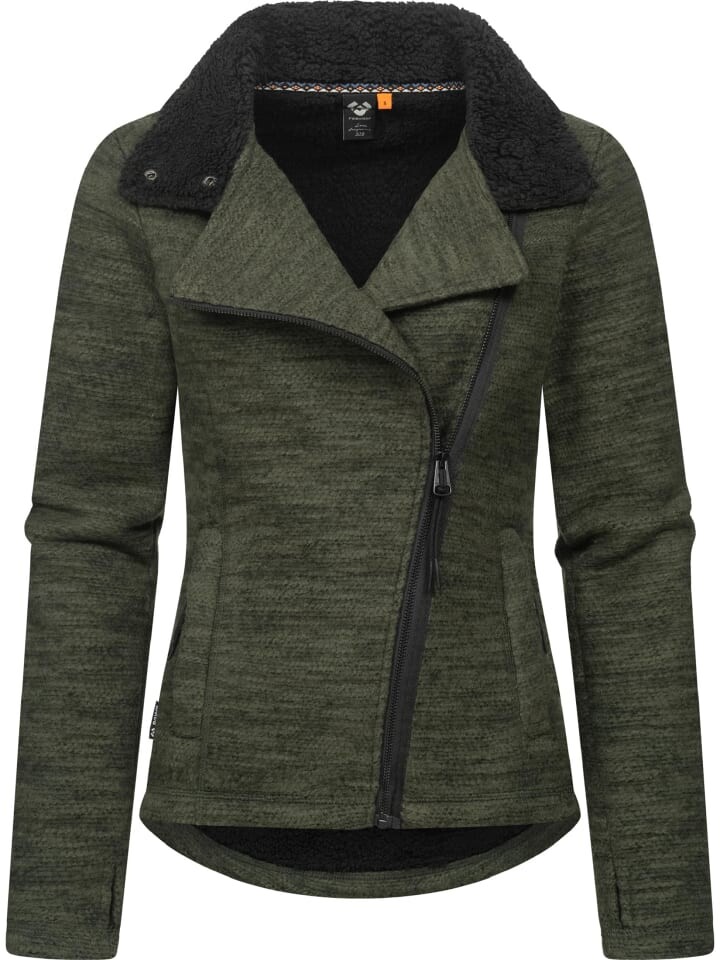 

Куртка ragwear Saskie Melange, цвет dark olive
