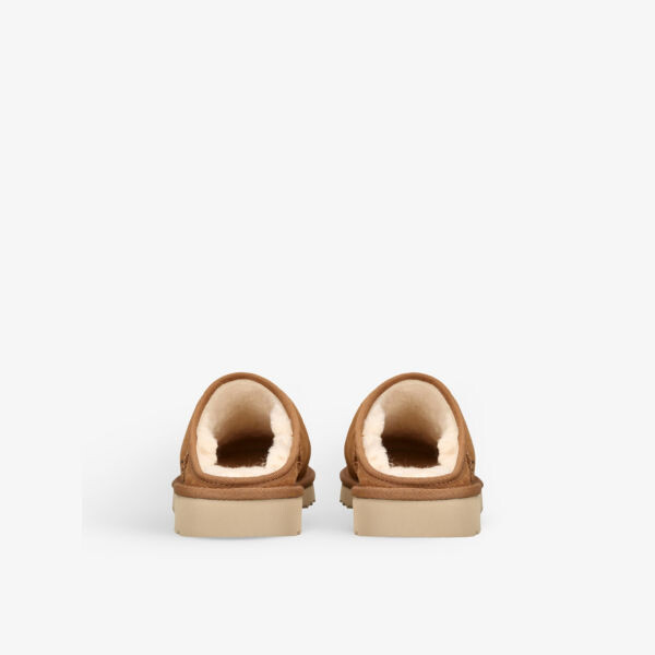 Классические тапочки Slip-On из замши и овчины Ugg, цвет tan — фото 4