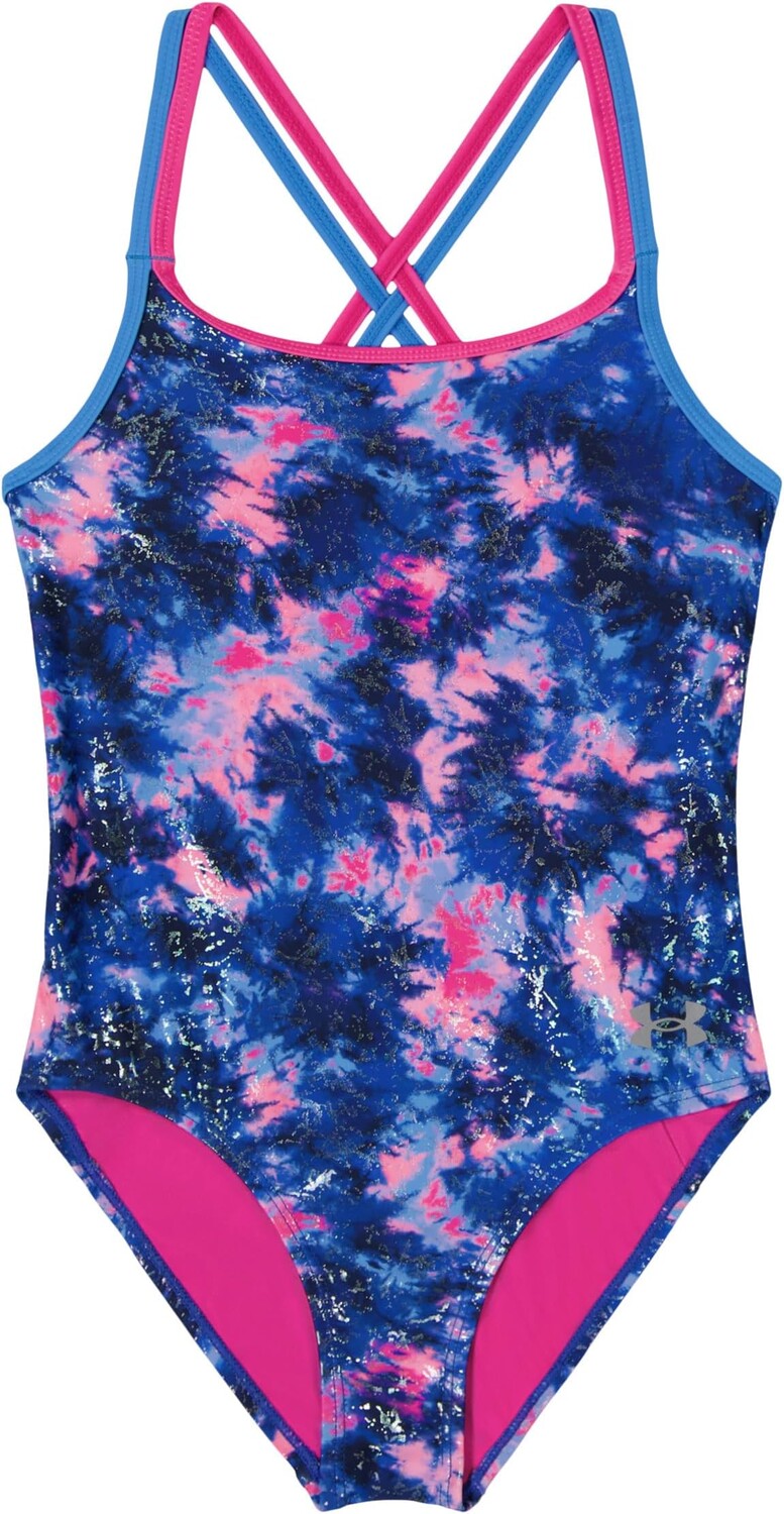 

Купальник Under Armour Multi Dye One-Piece Swimsuit, цвет Photon Blue