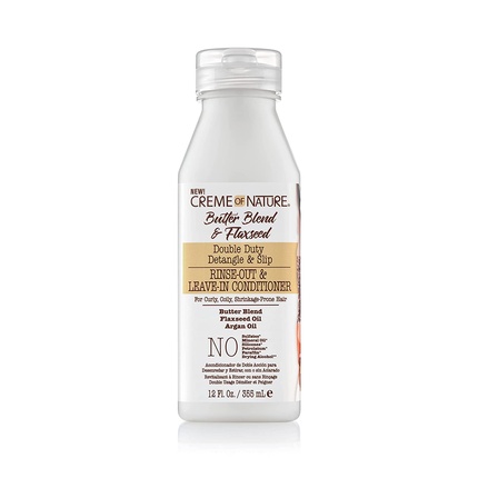 

Кондиционер Creme of Nature Butter Blend Leave In с аргановым маслом и льняным маслом 12 унций