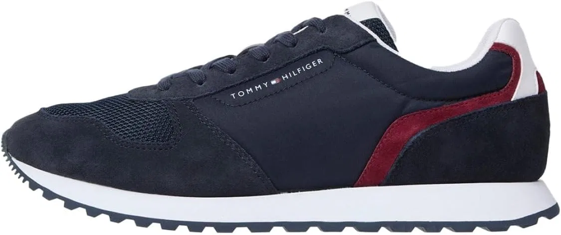 Мужские низкие кроссовки TOMMY HILFIGER Eva Runner Summer Nylon Pop Fm0fm05427, Blue Desert Sky