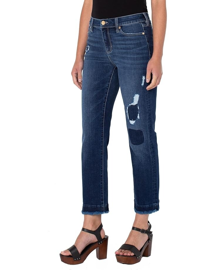 

Джинсы Liverpool Los Angeles Kennedy Crop Straight in Haight, цвет Haight