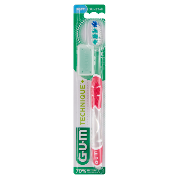 

Мягкая зубная щетка, 1 шт. Gum Technique full