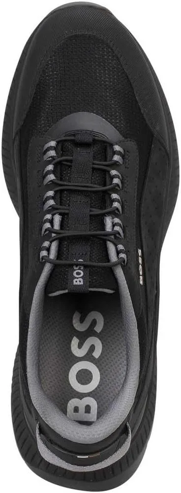 Кроссовки BOSS Mens Ttnm Evo_Runn_menutp, черный — фото 3