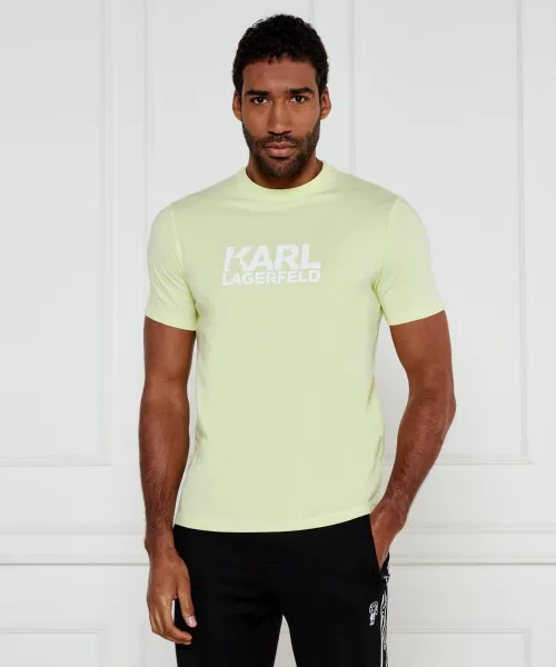 

Футболка Regular fit Karl Lagerfeld, желтый