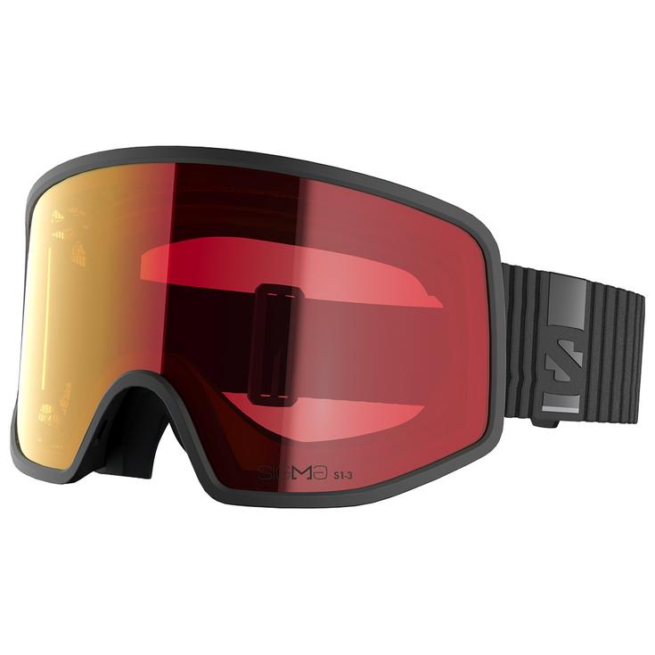 

Горнолыжные очки Sentry Pro OTG, черные, Sigma Photo, красные Salomon