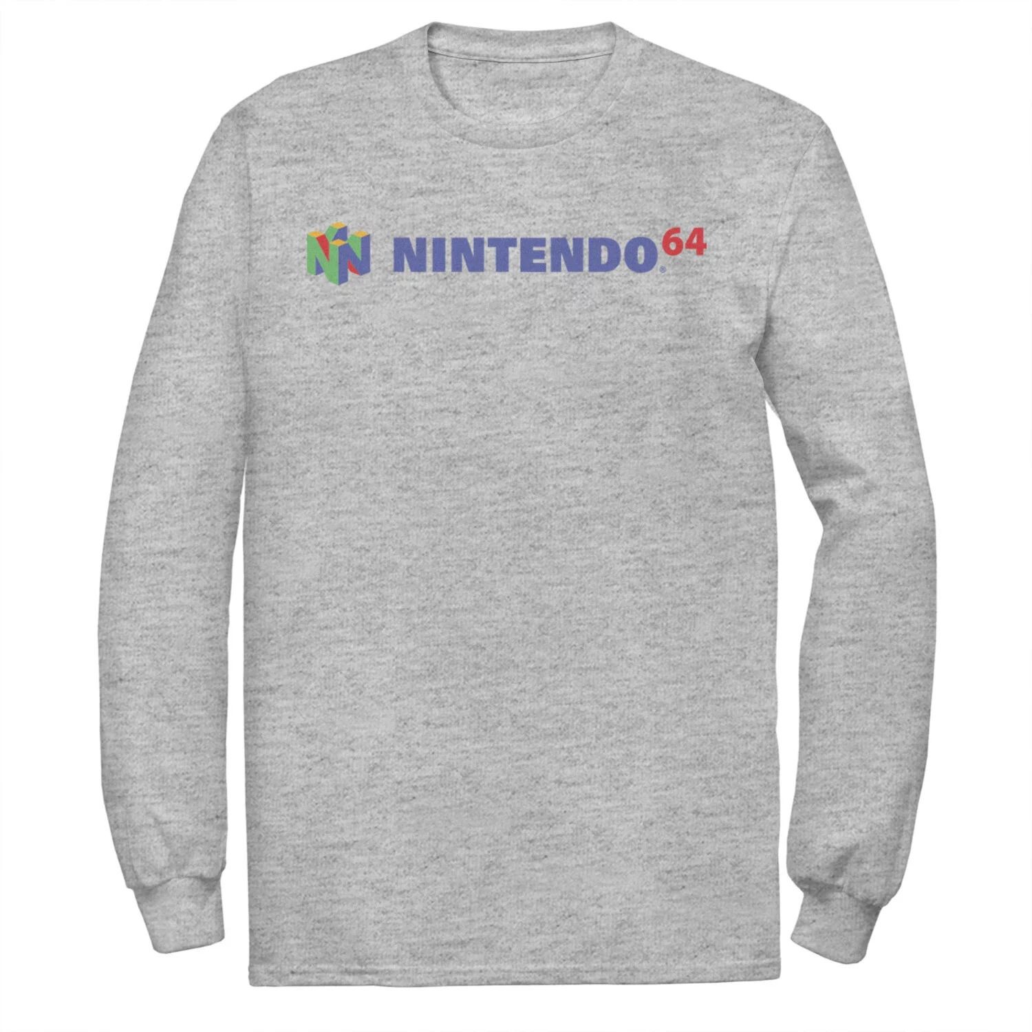 

Мужская футболка с логотипом Nintendo Classic Full N64 Licensed Character