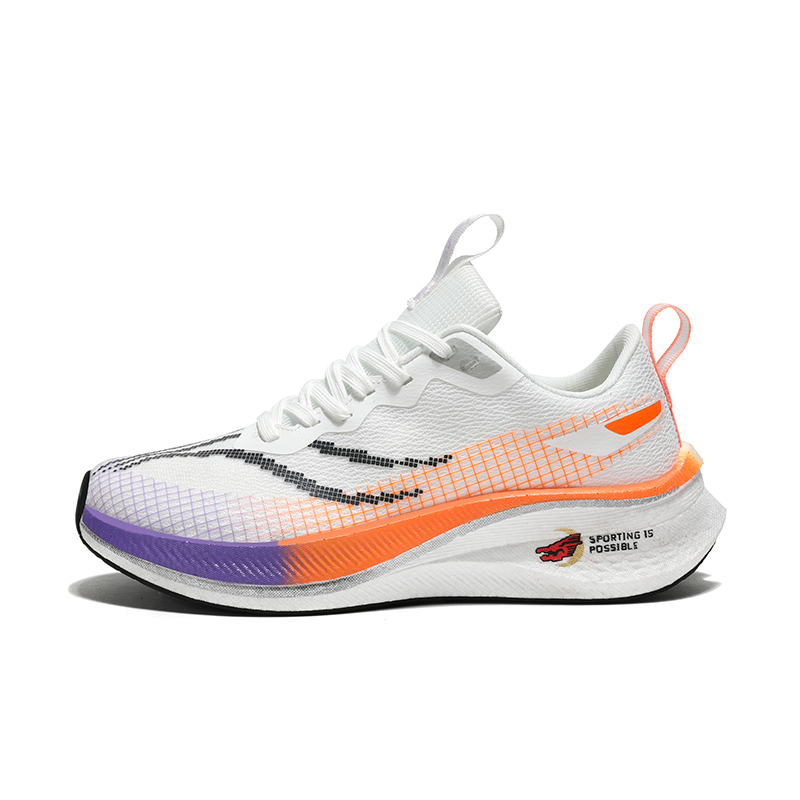 

Износостойкие амортизирующие дышащие низкие детские беговые кроссовки Kids' NEZHACHAOHAI, JN8906 белый фиолетовый[Technology Rebound]