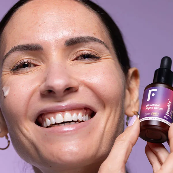 Сыворотка Freshly Cosmetics — Против морщин и следов акне Bioretinal Night Serum, 30 мл — фото 2