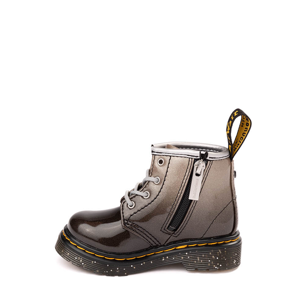 

Ботинки Dr. Martens 1460 4-Eye Patent Boot, цвет Black/Silver Gradient