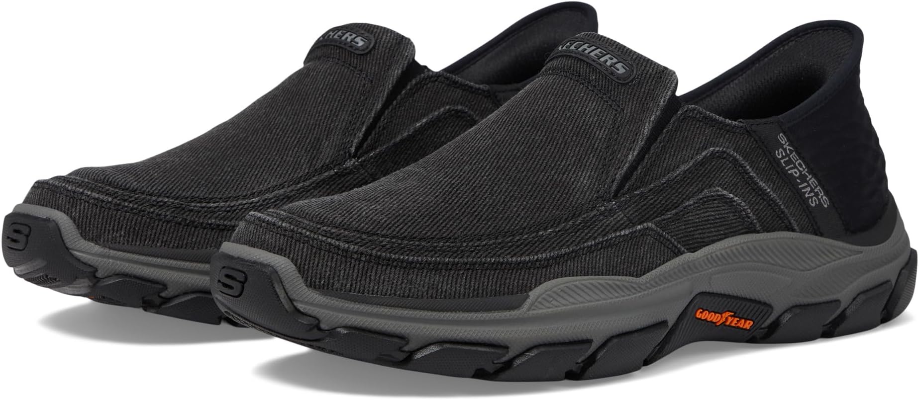 

Кроссовки SKECHERS Respected Holmgren Hands Free Slip-Ins, черный