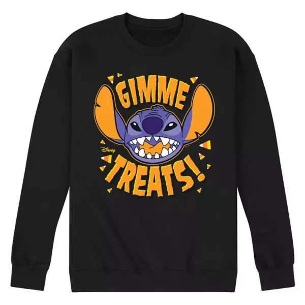 

Мужская флисовая кофта Lilo & Stitch Gimme Treasures Disney, черный