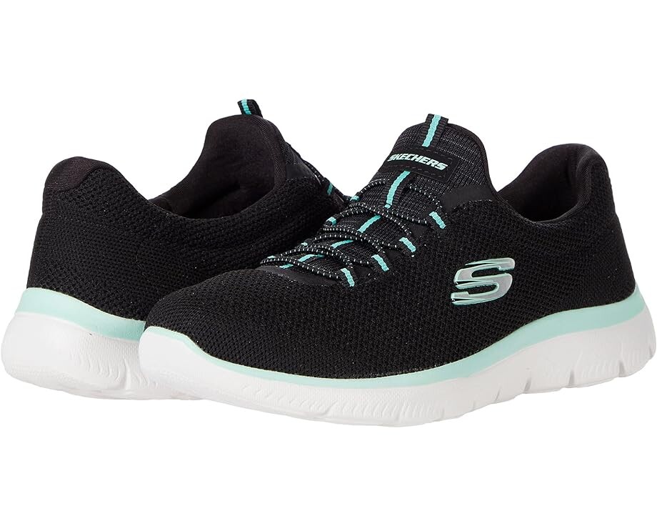 

Кроссовки SKECHERS Summits-Cool Classic, цвет Black/Turquoise