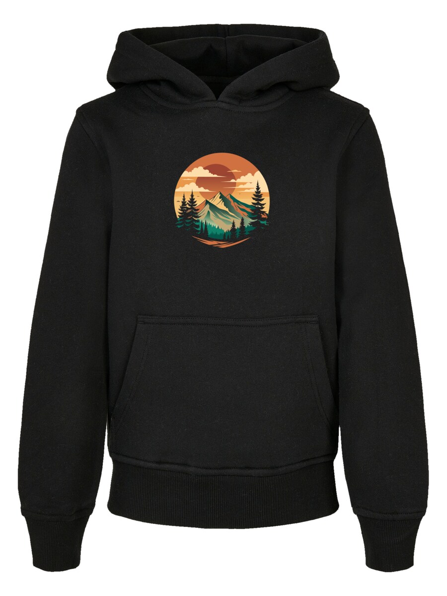 

Свитер F4NT4STIC Sonnenuntergang Berglandschaft, черный