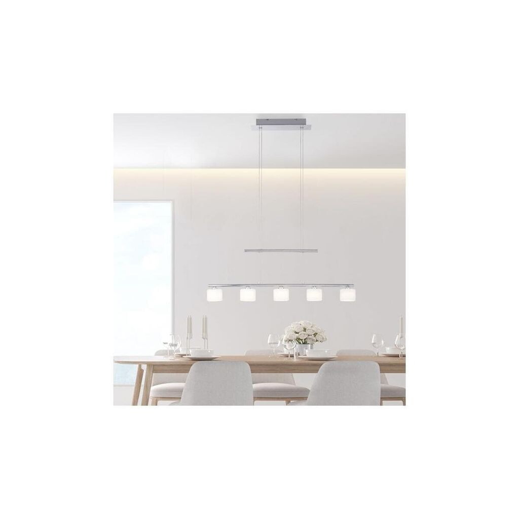 

Paul Neuhaus Светодиодный подвесной светильник Hydra в серебре 5x 4W 2700lm, серебро