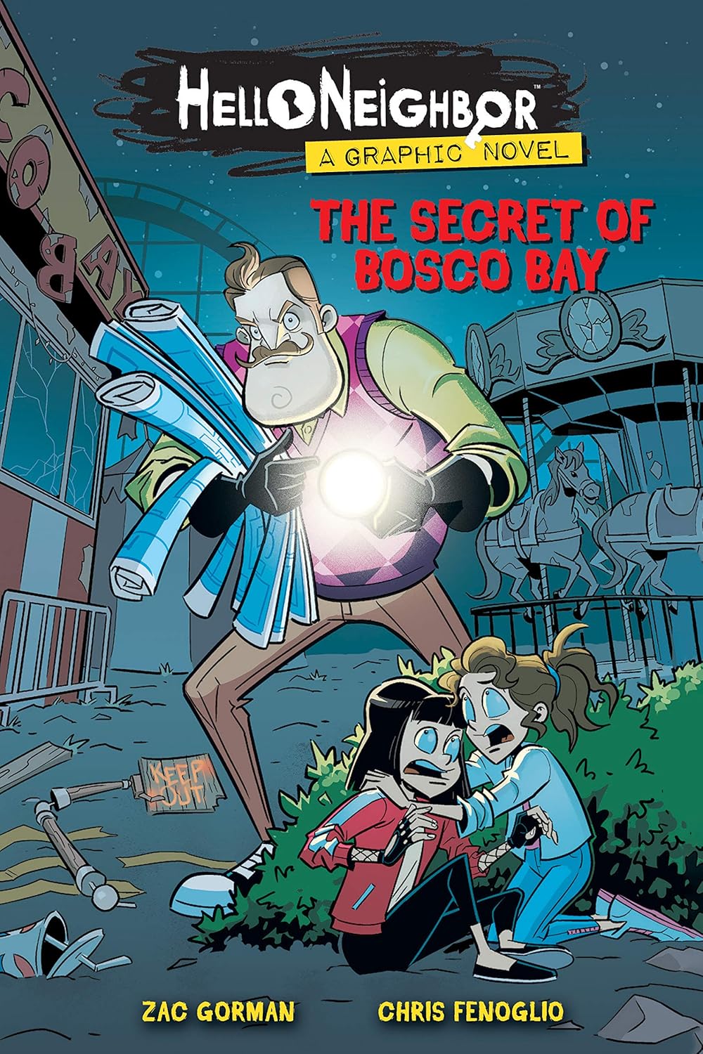 

The Secret of Bosco Bay: An AFK Book (Hello Neighbor: Graphic Novel #1) (1) (Scholastic Inc.)