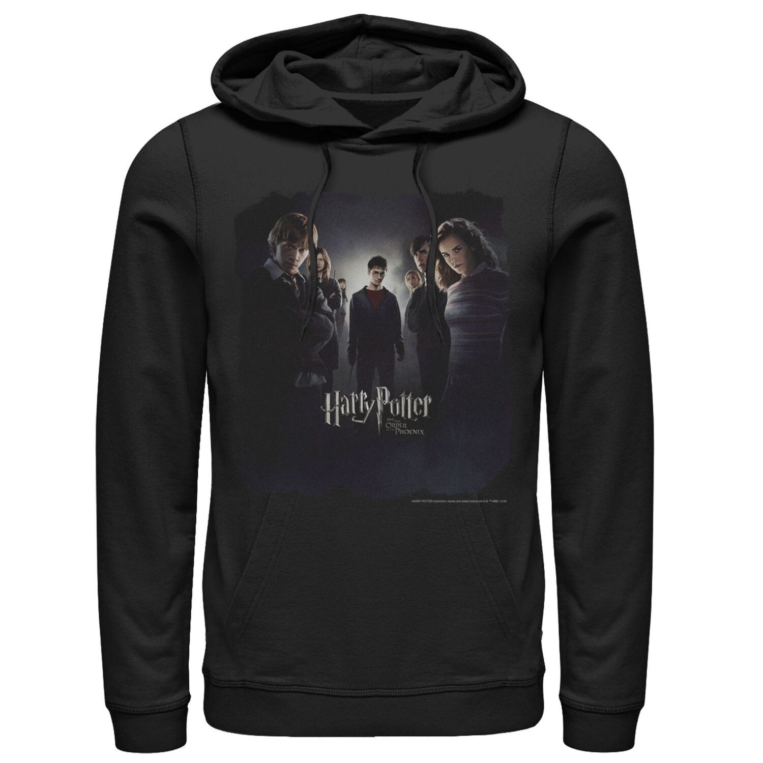 

Мужской пуловер с капюшоном и плакатом «Орден Феникса» Harry Potter