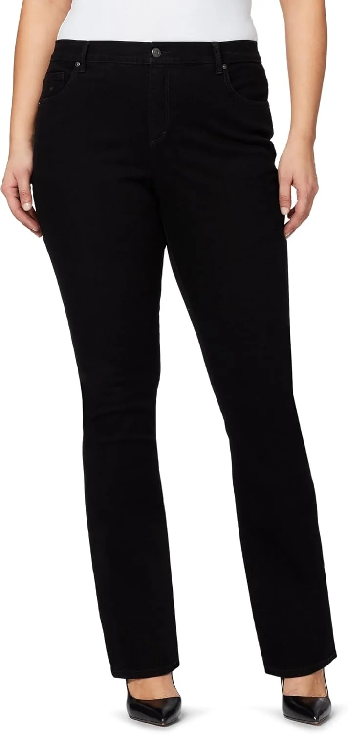 

Gloria Vanderbilt Women's Amanda Original Bootcut 5 Pocket High Rise Jean Standard