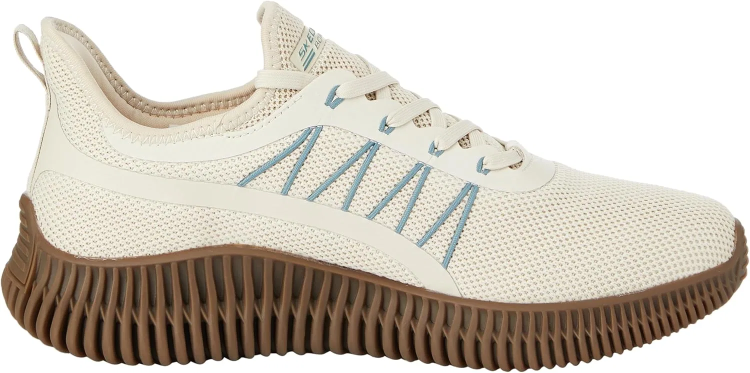 Мужские кроссовки Skechers Bobs Geo, Natural Knit Multi Synthetic Trim — фото 4