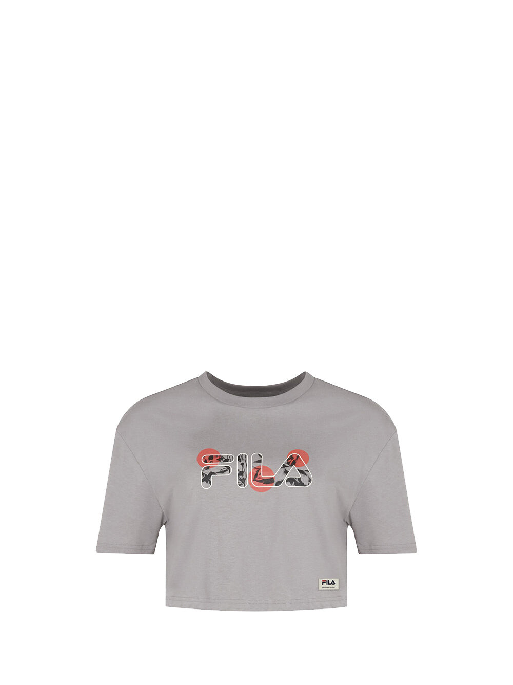 

Серая женская футболка FILA