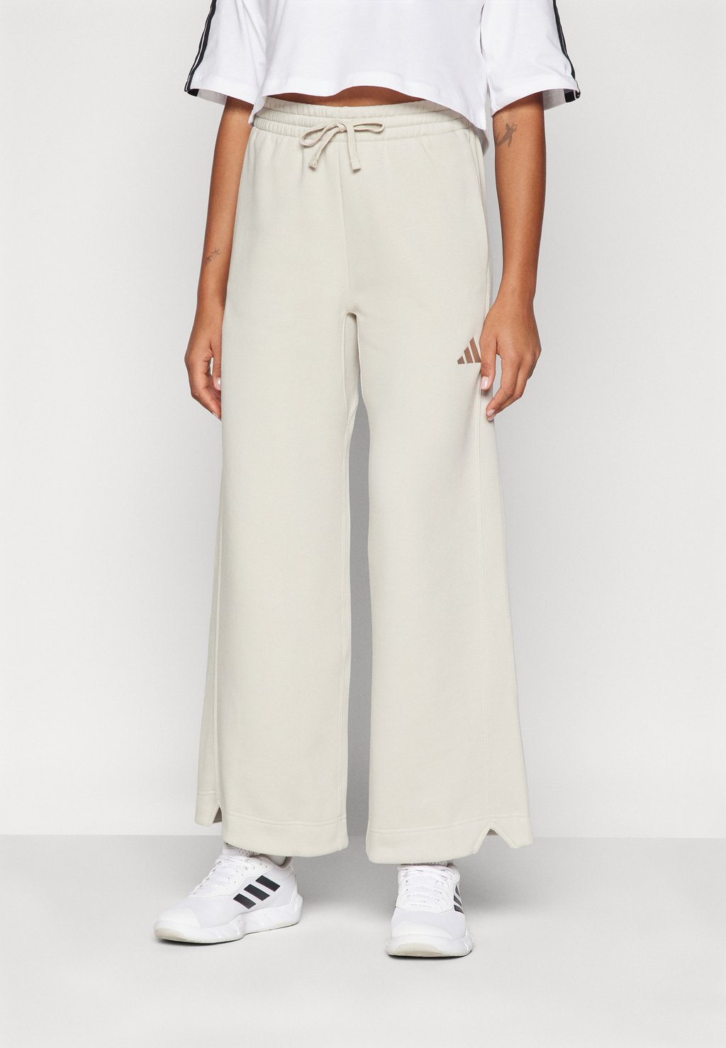 

Спортивные брюки ALL SZN LOOSE WIDE LEG adidas Sportswear, бежевый