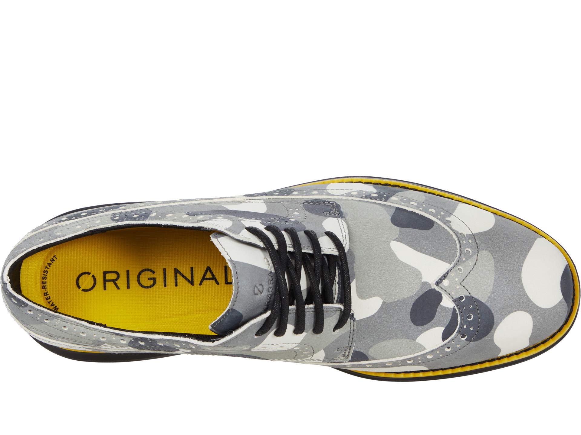 Кроссовки Cole Haan Originalgrand Wing Golf Oxford, цвет Gray — фото 2