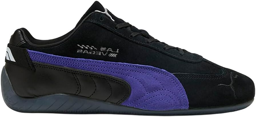 

Мужские кроссовки PUMA F1 Speedcat Vegas с шнуровкой, повседневные- черные