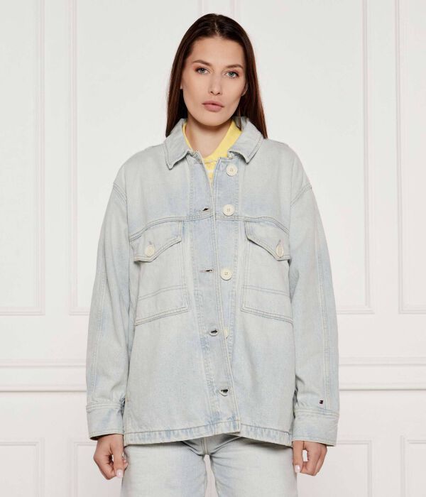 

Джинсовая куртка Oversize fit Tommy Hilfiger, синий