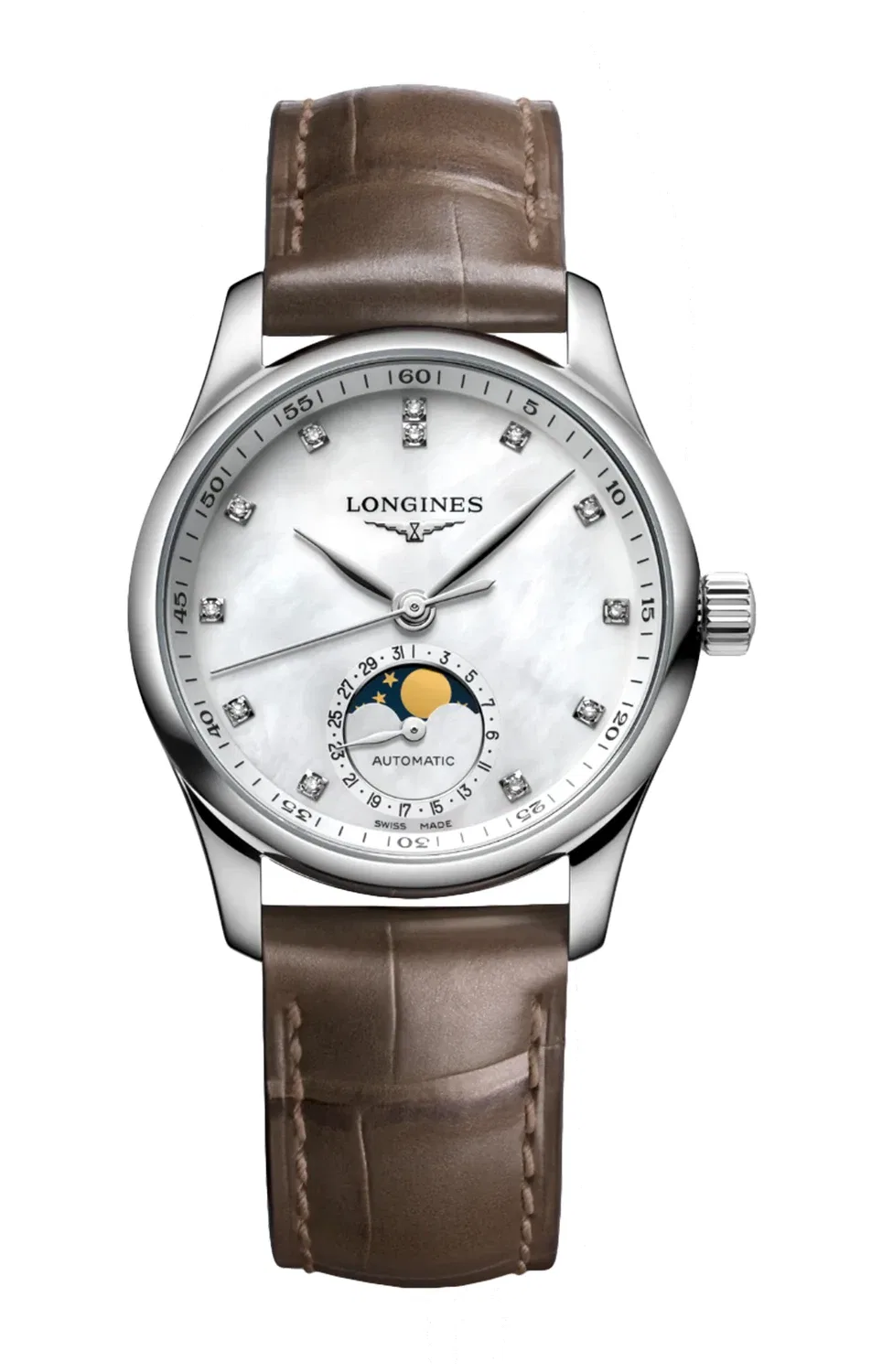 КОЛЛЕКЦИЯ LONGINES MASTER - L2.409.4.87.4, серебряный