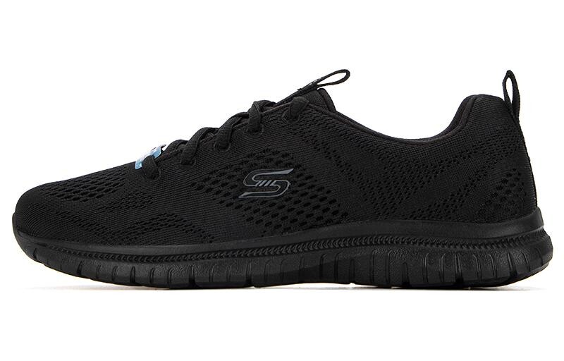 

GO RUN Кроссовки для повседневной носки женские с низким верхом черного цвета Skechers, Черный, GO RUN Кроссовки для повседневной носки женские с низким верхом черного цвета Skechers
