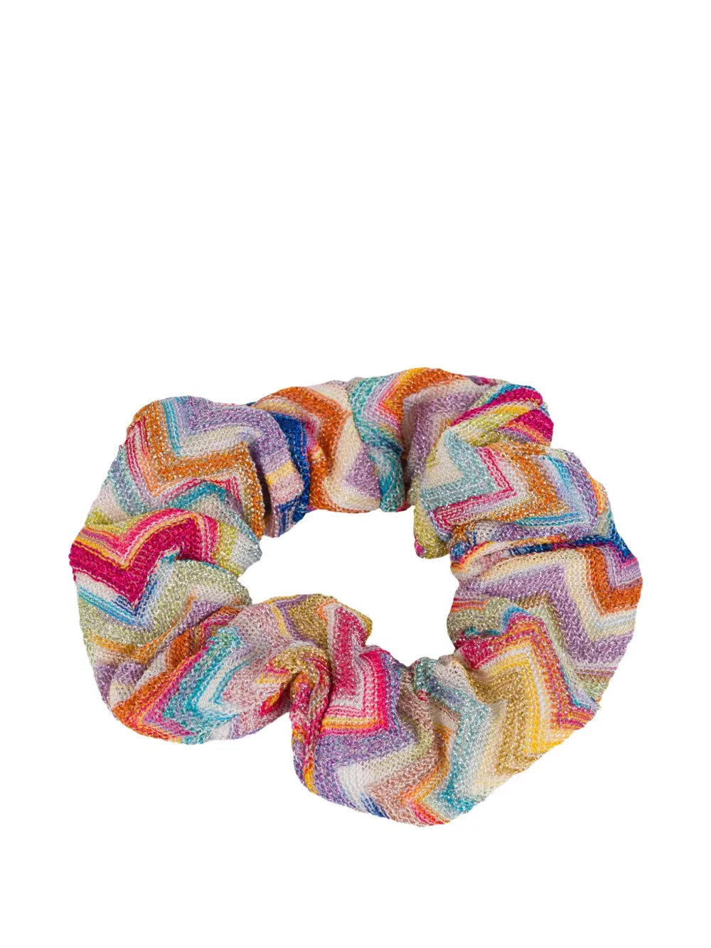 Резинка для волос с зигзагообразным узором Missoni Kids, розовый