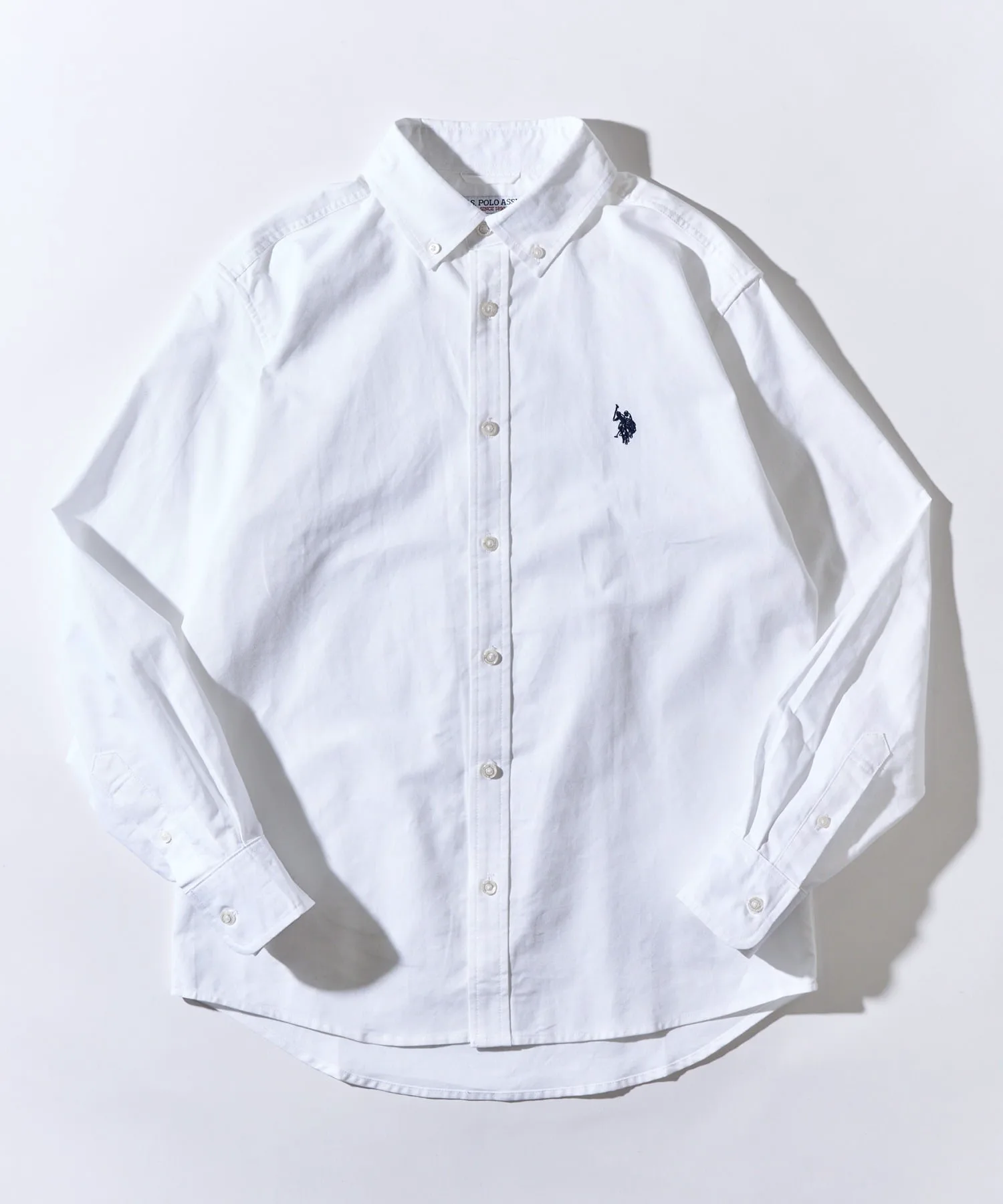 Футболка с длинным рукавом US POLO ASSN./One-Point Logo Pony Embroidered BD Shirt U.S. Polo Assn., IVO
