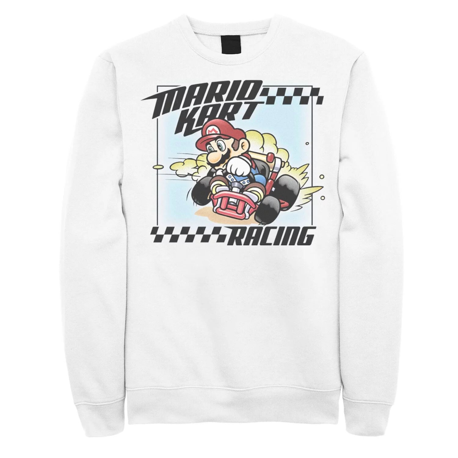 

Мужская толстовка Nintendo Mario Kart Racing Slide Drift Licensed Character
