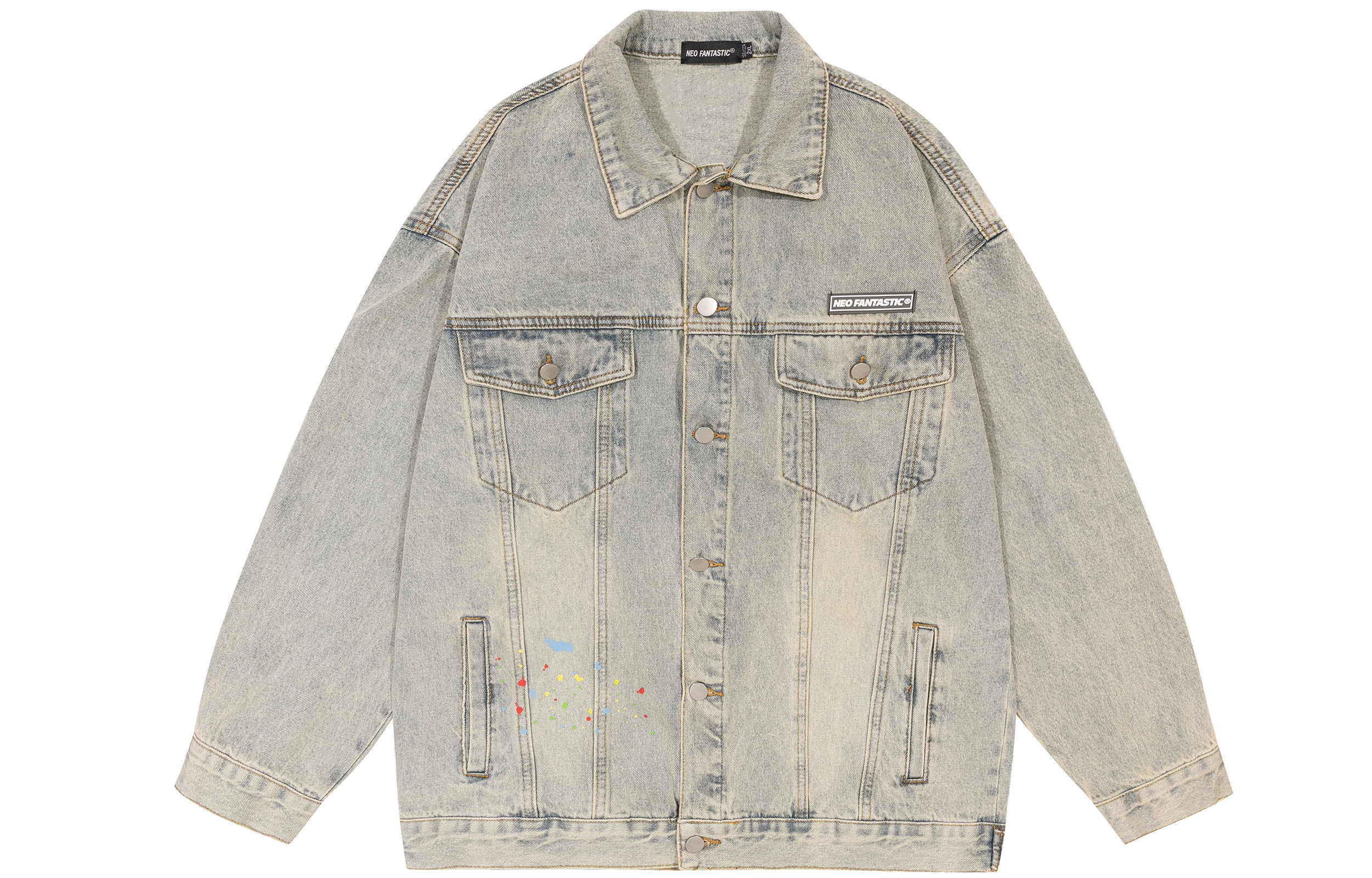 

Джинсовая куртка унисекс NEO FANTASTIC, Vintage Blue (Basic)