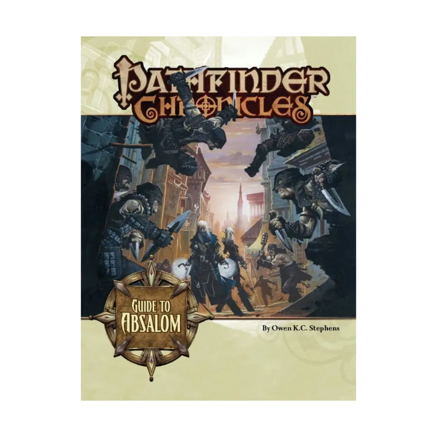 

Guide to Absalom, Pathfinder Roleplaying Game (1st Edition) - Campaign Setting - World Books, мягкая обложка