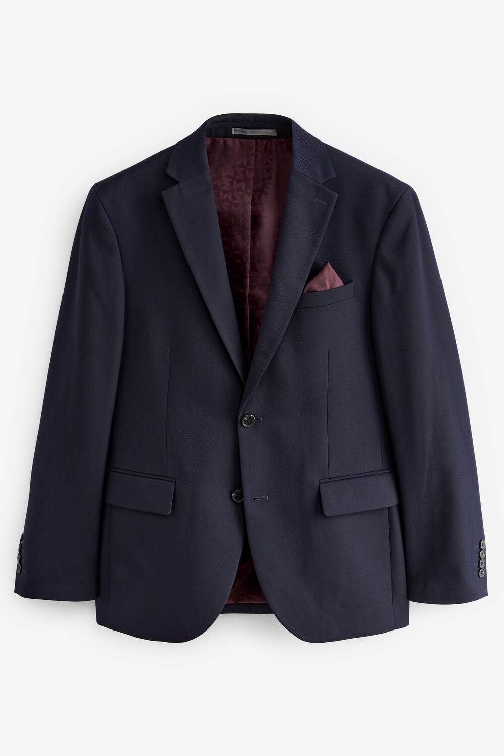 

Фактурный костюм: куртка Next, синий