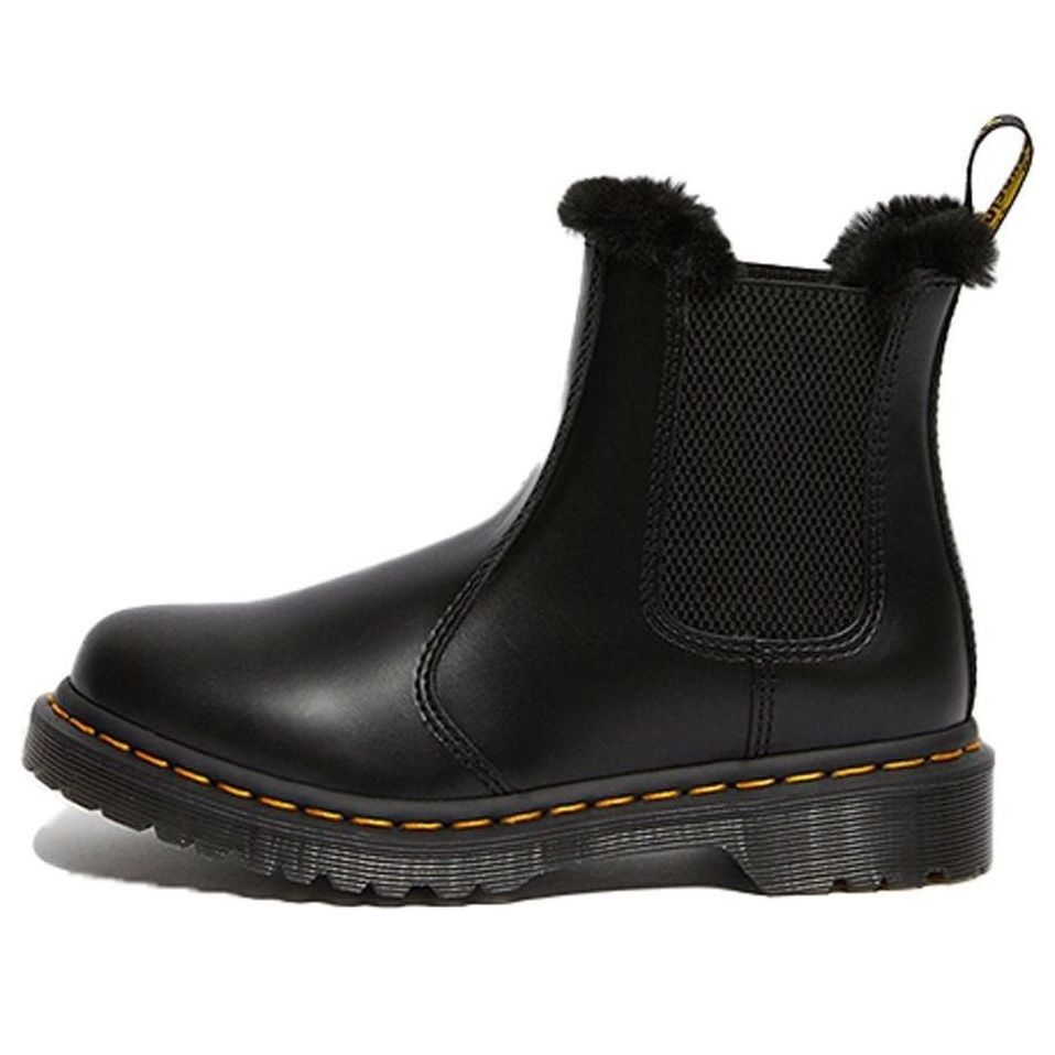 

Ботинки Dr.Martens 2976 Leonore Faux Fur Lined Chelsea Boots 'Dark Grey' 26332021, серый