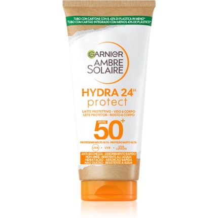 

Ambre Solaire Hydra 24H Защитный лосьон для лица и тела SPF50 50 мл