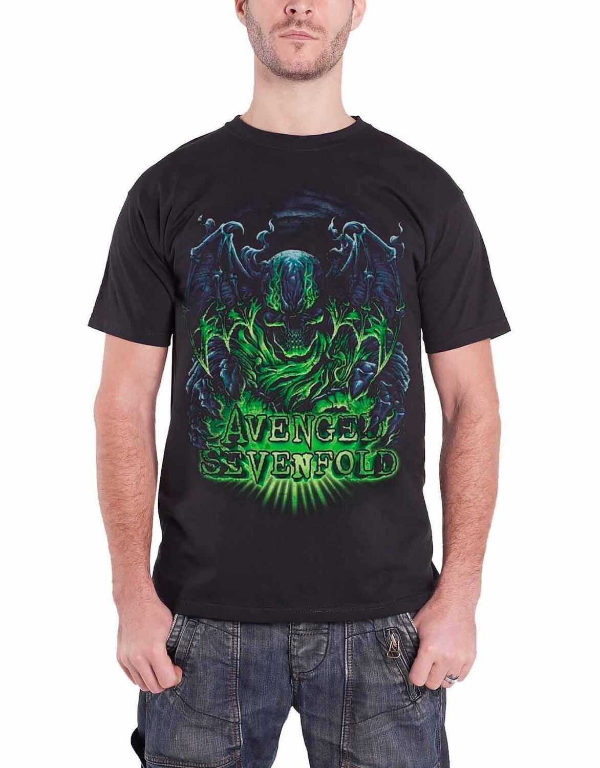

Футболка «Не бойся умереть» Avenged Sevenfold, черный
