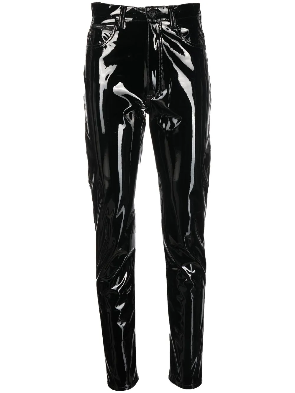 

Байкерские брюки Super-High Philipp Plein, черный
