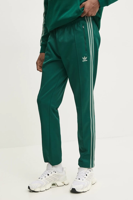 

Классические спортивные брюки TP Adidas Originals, зеленый